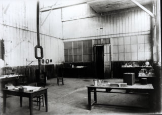Curie's lab - a shed.